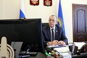 Председатель Думы Сергей Дубовой принял участие в заседании Правительства Мурманской области, которое прошло в режиме видеоконференции