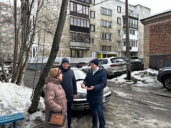 Роман Пономарев провёл  встречу с жителями Октябрьского округа 