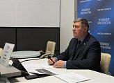 Первый вице-спикер областной Думы Владимир Мищенко принял участие в оперативном совещании Правительства Мурманской области в режиме ВКС