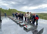 В Видяево почтили памяти подводников, погибших во время пожара на АПЛ «К-131»
