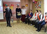 Юрий Шадрин посетил праздник Последнего звонка  в МБОУ "Североморская школа полного дня"  