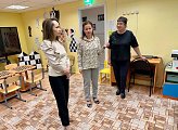 Анна Гришко посетила детский сад №1 п.Видяево