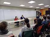 Депутаты Мурманской областной Думы Герман Иванов и Анна Гришко встретились со студентами