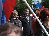 В Мурманске отметили День Государственного флага России