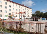 Председатель областной Думы Сергей Дубовой ознакомился с ходом благоустройства территории Видяево