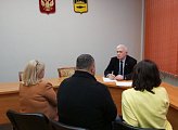 24 октября провел рабочую встречу в округе и очередной прием избирателей в Управлении администрации Первомайского района
