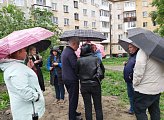 Работа в округе. 19 июня принял участие во встрече руководства Управления Первомайского административного округа с жителями, проживающими на улице Олега Кошевого