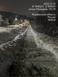 Роман Пономарев добился проведения работ по очистке и посыпке песком спуска с горы на улице Фролова