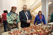 В Мурманске открылась международная выставка-ярмарка "Сокровища саамской земли"