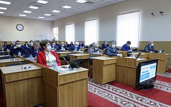 Владимир Мищенко принял участие во внеочередном заседании Думы