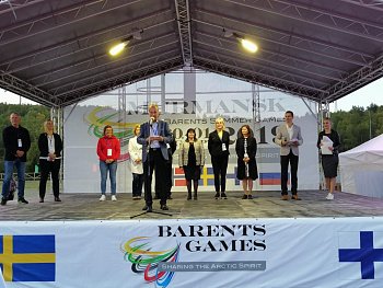 В Мурманске  прошли международные молодёжные Летние Баренц игры 