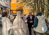 Роман Пономарев встретился с активными жителями домов №20 и №22 по проспекту Ленина