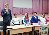 Лариса Круглова  и команда #олимпийскиелегенды#  в Хибинской гимназии города Кировска 