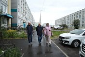 Председатель областной Думы Сергей Дубовой проинспектировал ремонты социальных объектов в Заозерске