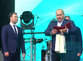 Александр Богович принял участие в праздничной программе, посвящённой 73-летию со дня образования Оленегорска и АО «Олкон».