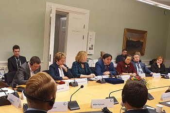 Вице-спикер регионального парламента Наталия Ведищева принимает участие в мероприятиях в рамках заседания Северного Совета в Швеции
