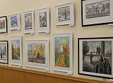 Юбилейная выставка картин воспитанников и преподавателей Мончегорской художественной школы имени В.И. Воробья проходит в Мурманской областной Думе