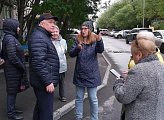 Уважаемые земляки, 25 августа состоялись встречи с коллективом детского сада № 140 и жителями микрорайонов на улице Достоевского домов № 15 и № 28