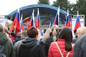 В Мурманске прошел митинг «Своих не бросаем»