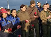 Уважаемые земляки, 22 июня в 4 часа утра у мемориала Стойкости и мужества мурманчан в годы Великой Отечественной войны принял участие в традиционной акции «Свеча памяти» в честь Дня памяти и скорби
