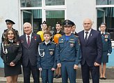Уважаемые земляки, 1 сентября принял участие в торжественном мероприятии в Кадетской школе города Мурманска