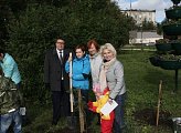 Депутат Г. Иванов принял участие в открытии аллеи педагогической славы