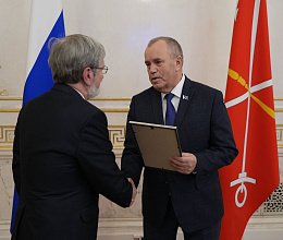 Торжественный прием в Санкт-Петербурге, посвященный 30-летию Мурманской областной Думы 13 декабря 2024 года