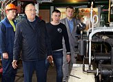 Глава регионального парламента Сергей Дубовой проверил готовность видяевской котельной к отопительному сезону