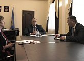 Глава регионального парламента Сергей Дубовой провел рабочее совещание 