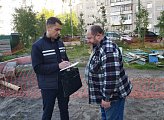 Работа в избирательном округе. В соответствии с рейтинговым голосованием был определен 31 адрес, где за счет средств областного и городского бюджетов установят современные детские площадки