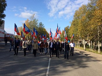 Председатель областной Думы Сергей Дубовой  поздравил оленегорцев с Днем города 