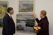 В Мурманске состоялось открытие выставки "На берегах Екатерининской гавани»