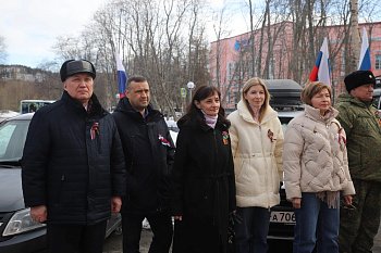 В п.г.т. Мурмаши стартовал автопробег Победы