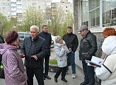 Уважаемые земляки, 25 мая вместе с руководителем и специалистами Управления Первомайского административного округа провели очередную встречу с жителями микрорайона дома № 12 переулка Якорный