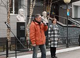 В Мурманске открыли памятный бюст журналиста и литератора Дмитрия Коржова