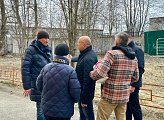 Роман Пономарев провел встречу с жителями домов № 18 и № 20 по проспекту Ленина