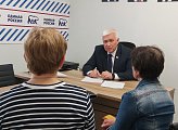 Уважаемые земляки, 8 июня в Штабе общественной поддержки "Единой России" провел очередной прием избирателей
