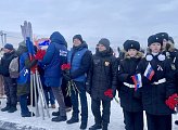 Роман Пономарев принял участие в торжественном митинге в честь Дня защитника Отечества 