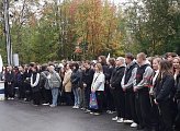 Уважаемые земляки, 3 сентября – День солидарности в борьбе с терроризмом. Принял участие в митинге, посвященном трагическим событиям в Беслане – 22 года назад боевики взяли в плен 1128 человек в стенах средней школы № 1 города Беслана