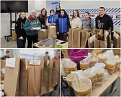 Анна Гришко как волонтёр приняла участие в акции #МыВместе51 по помощи людям, оставшимся без электричества 