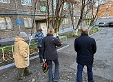 Роман Пономарев : ограждения в палисадниках дома №4 по улице Самойловой заменены на новые благодаря проекту "Инициативы двора"