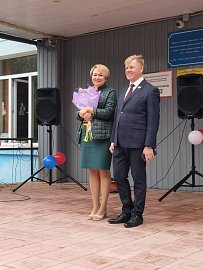 Юрий Шадрин  поздравил с началом учебного года школьников, родителей и педагогов Гимназии №1 г. Североморска и Школы №4 в Росляково.