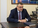 Спикер областной Думы Сергей Дубовой провел встречу с депутатом Государственной Думы ФС РФ Евгением Федоровым