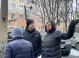 Роман Пономарев встретился с жителями домов №37 и №39/1 на улице Шмидта