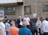 Уважаемые земляки, 9 июня состоялась встреча с большой группой инициативных жителей микрорайона дома № 36 по улице Баумана, организованная вместе со специалистами Управления Первомайского административного округа