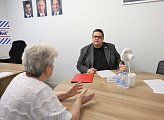 В Мурманске в Штабе общественной поддержки прошел Единый день приема участников спецоперации и членов их семей 