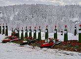 В Долине Славы состоялась церемония захоронения останков советских воинов, павших в годы Великой Отечественной войны
