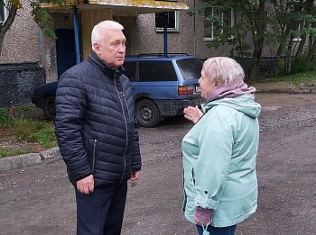 Уважаемые земляки, 3 сентября провел встречи с жителями микрорайонов домов № 5 по Ледокольному проезду и № 24 по улице Беринга