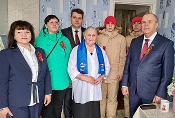 Спикер регионального парламента Сергей Дубовой поздравил видяевцев с наступающим Днем Победы