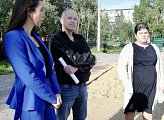 Роман Пономарев совместно с ОНФ принял участие в выездной комиссионной приемке стадиона в пгт. Мурмаши